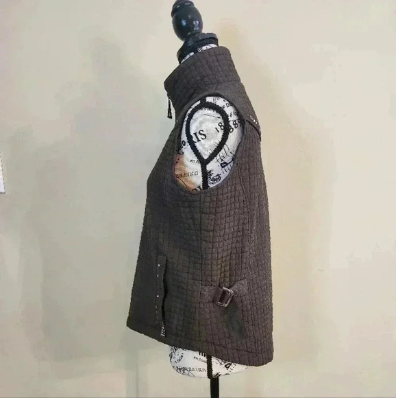 Rod's western cowboy core Brown Quilted Vest, Medium - Picture 7 of 13